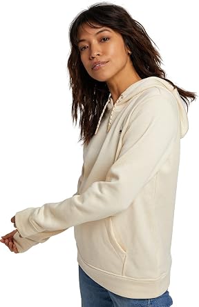 Burton Oak Pullover Hoodie Womens Sz S Creme Brulee Heather