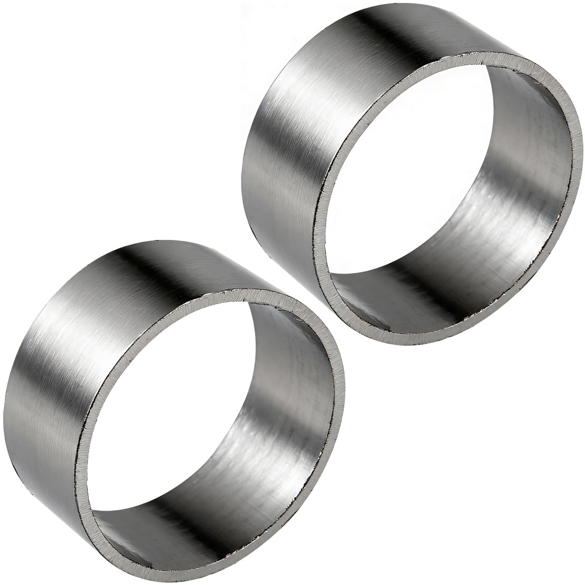 universale Guarnizione per marmitta collettore di scarico moto anello di tenuta per silenziatore raccordo per moto da cross pit bike e dirt bike Diametro interno 55 mm diametro esterno 60 mm