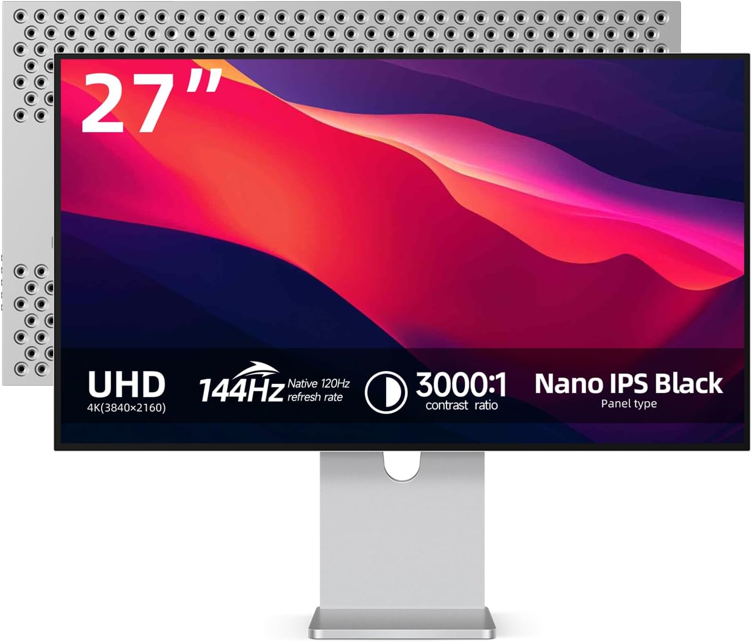 Monitor 27 Pulgadas 4K IPS 144Hz