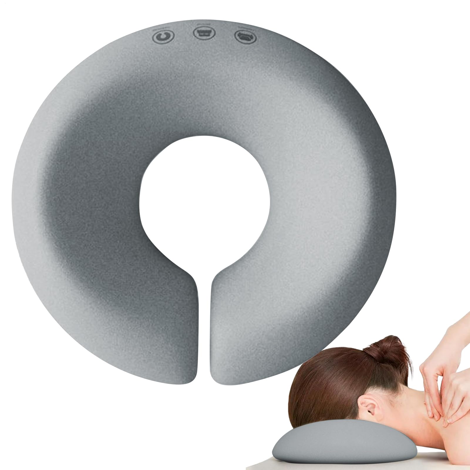 Massage Rafraîchissant Pu Gel Protège-tête En Mousse à Mémoire De Forme