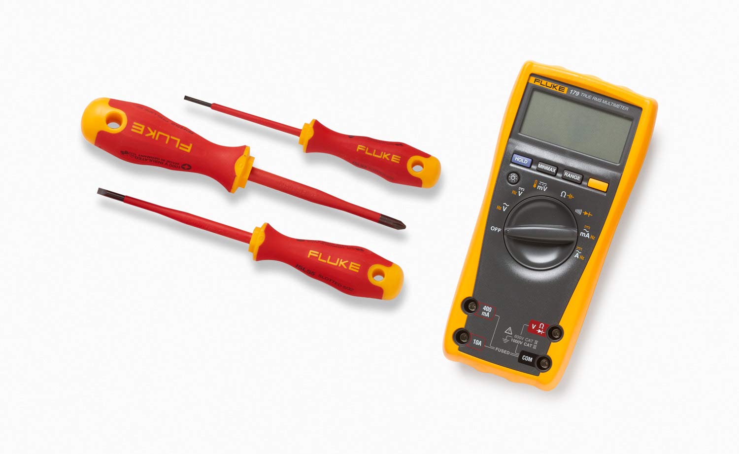 Fluke 179 + ISLS3 + ISLS5 + IPHS2 - Multimetro digitale di vero valore efficace