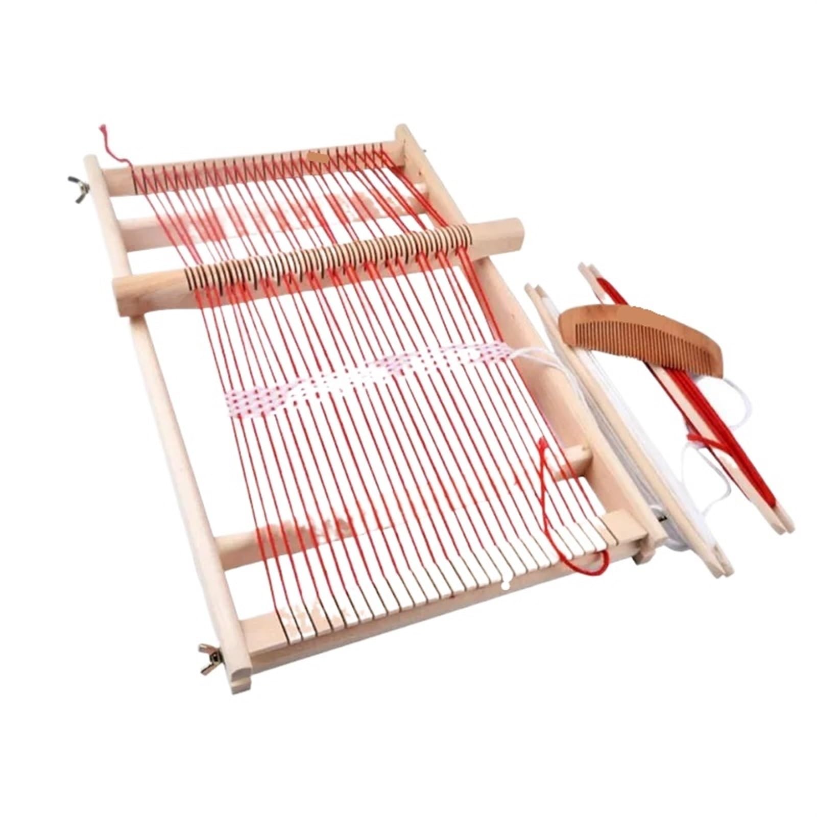 SparklWLeaf Weaving Loom Weaving Loom Kit Girls Hand Woven DIY Suit Wooden Multifunctional Handmade Self Home Wall Decorations