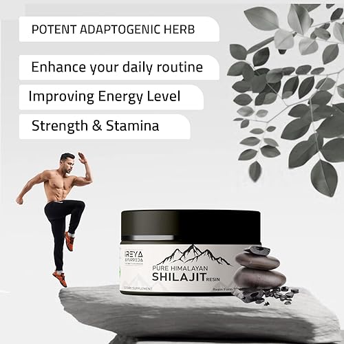 Miniatura 5 de Himalaya Shilajit Resina pura y original 1.05 oz (1.05 onzas) - Suplemento de hierbas ayurvédicas 100% natural para hombres y mujeres, aumenta la