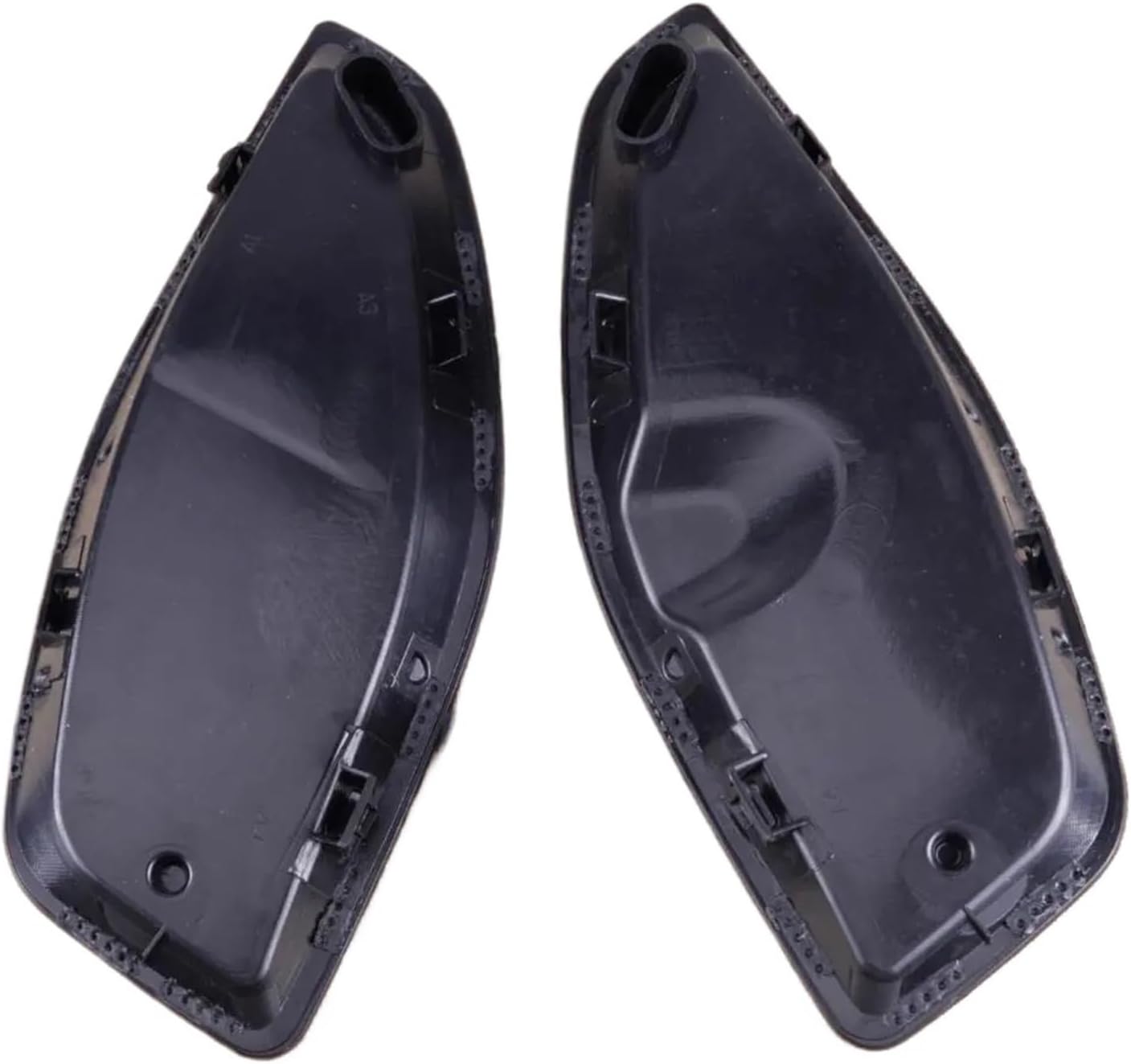 2PCS Car Left Right Engine Hood Dome Louvers Air Inlet Vents Bezel Fit For Jeep JK Fit For Wrangler 2007-2013 2014 2015 2016 2017 Engine hood vents