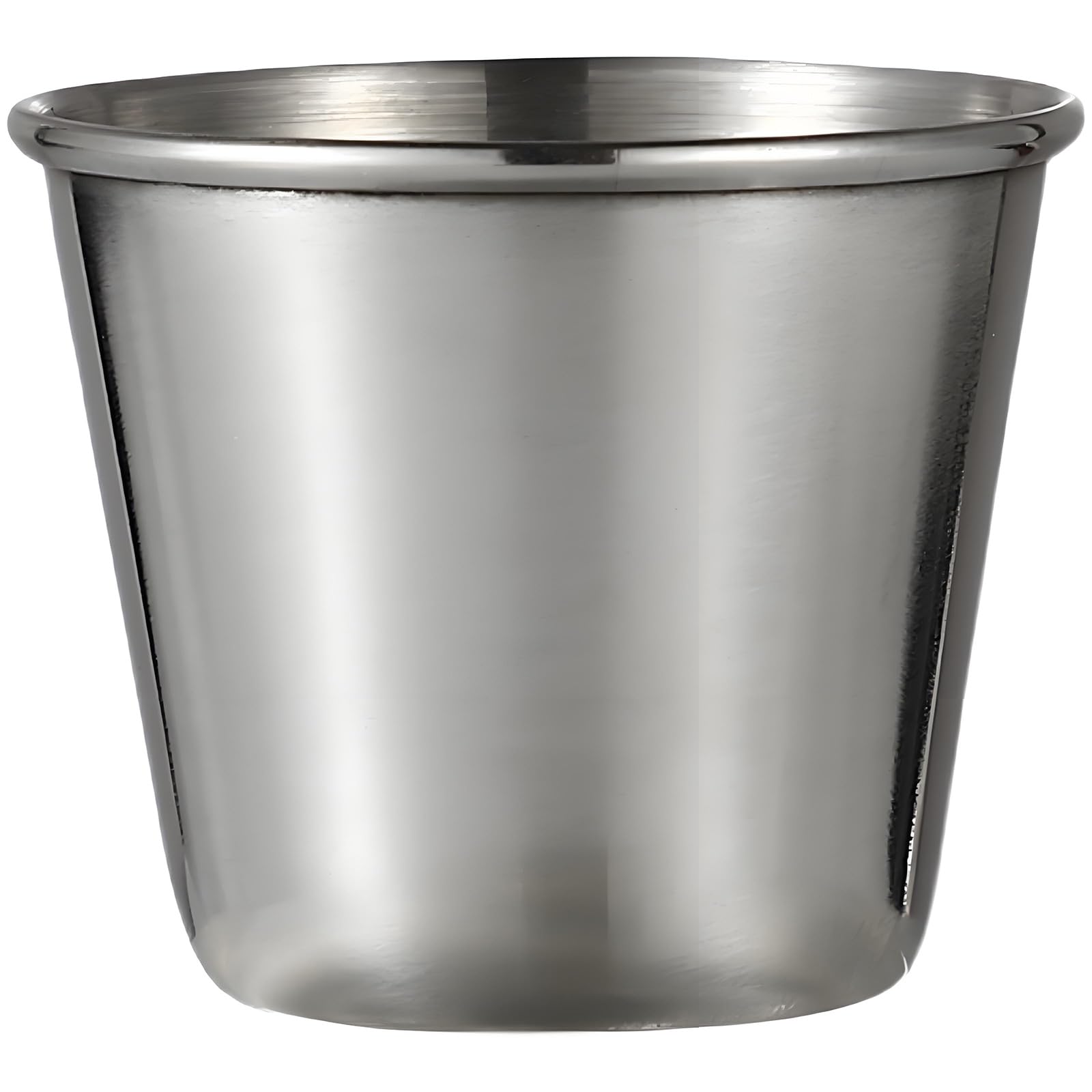 Qusinfc Stainless Steel Small Cocktails Shot Glasses Drinking Vessel Cup for Whiskeys Tequilas and Liquor Portable Barwares Drinking Vessels