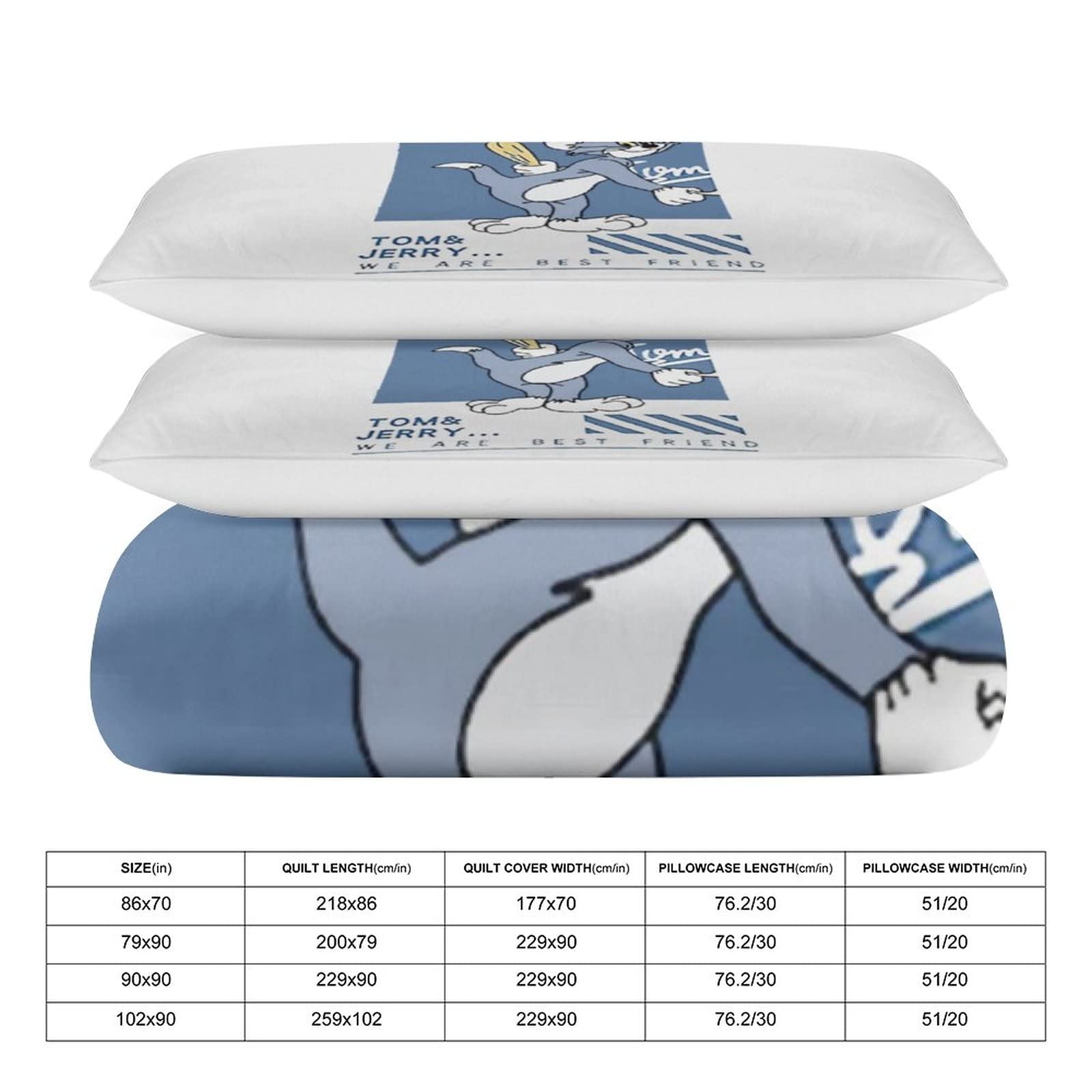 Amazon｜トムとジェリー 布団カバー 3点セット シングル 寝具カバー