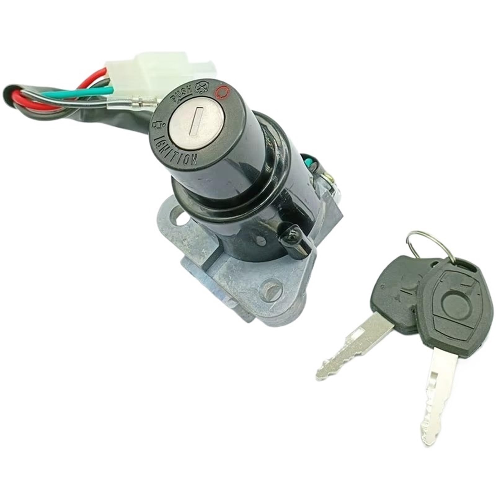 Interrupteur D'allumage Serrure Pour XT600Z Pour Tenere 1VJ 1986-1987 FJ600 USA 1984-1988 FJ1200 1986-90 FZ750 1985-1986 FZ750 Clé Verrouillage Contacteur D'allumage
