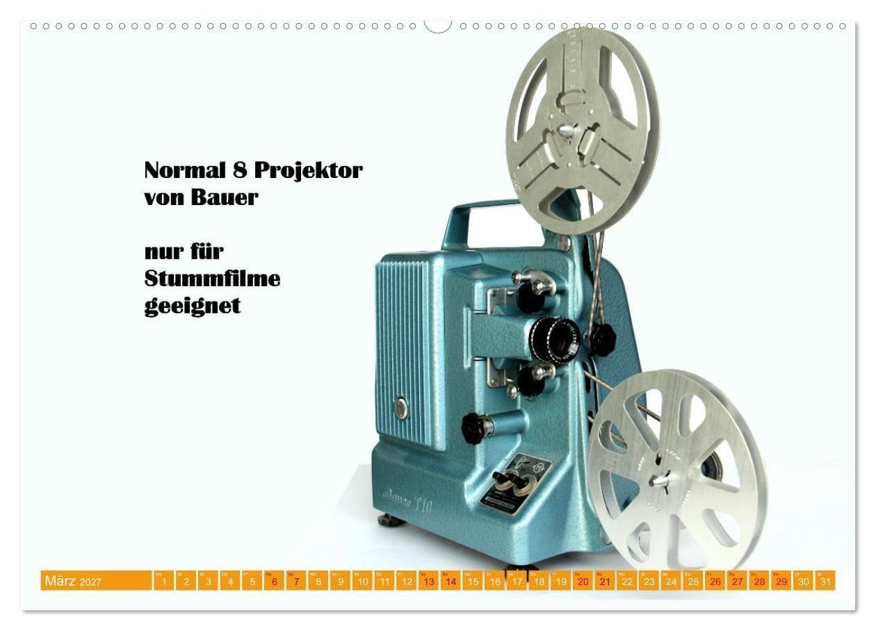 Alle Macht für Super Acht (hochwertiger Premium Wandkalender 2027 DIN A2 quer), Kunstdruck in Hochglanz: Super 8 Kalender (CALVENDO Kunst)