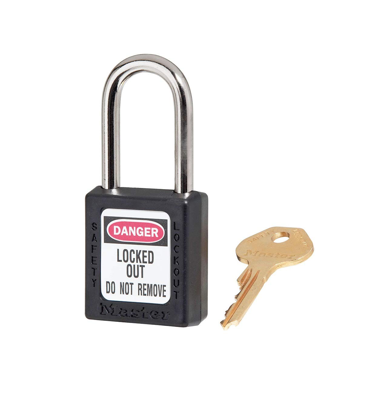 Lockout Padlock, KA, Black, 1-3/4