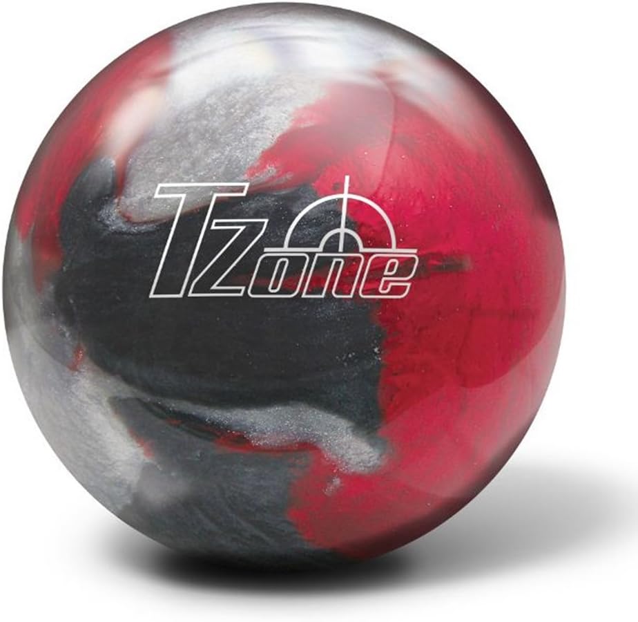 Brunswick T-Zone Scarlet Shadow Bowling Ball, Scarlet Shadow, 14 lb