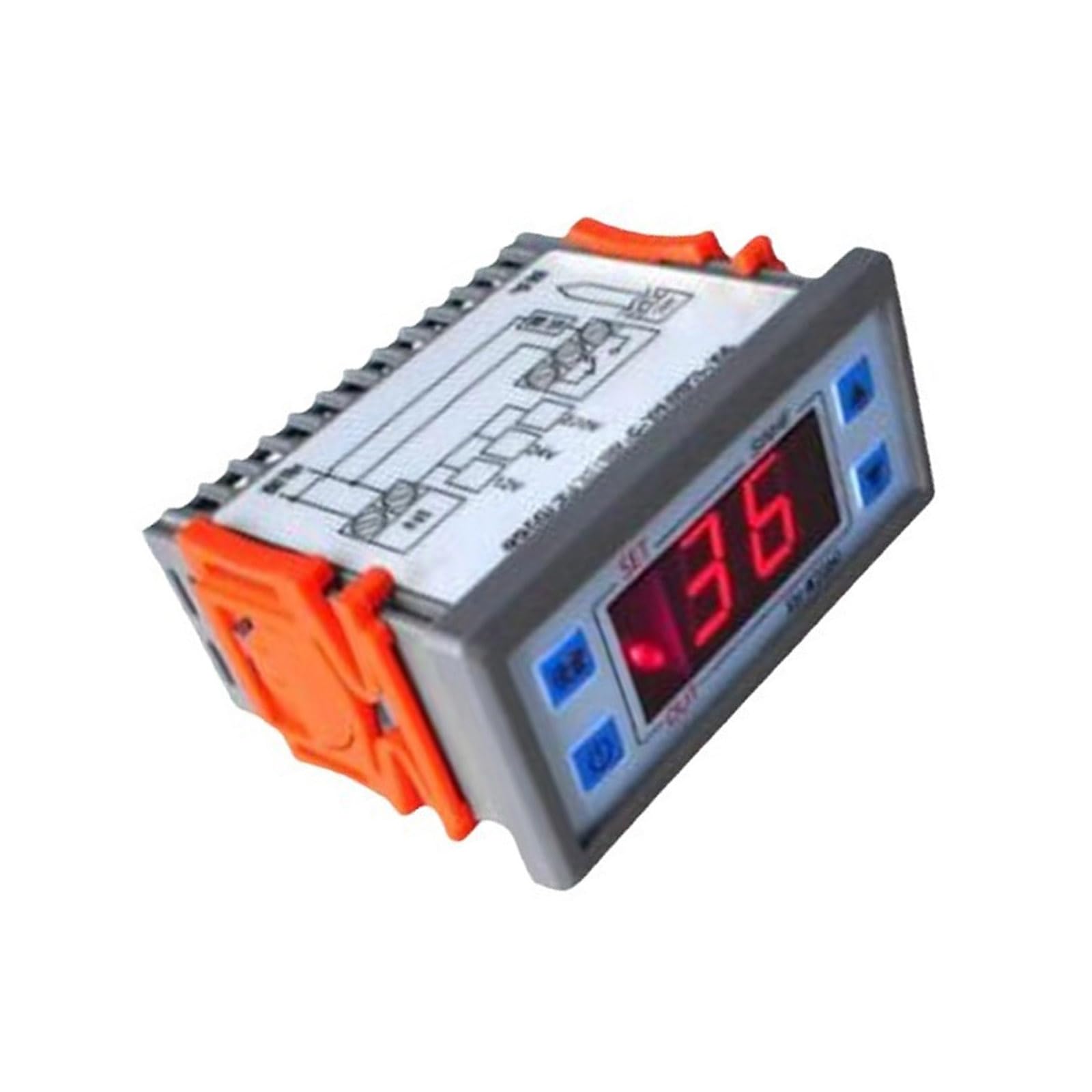 Buxuaaaa Temperature Regulator Temperature Control Unit Suitable for Accurate Climates Control in Cooling and Heating Systems Controller