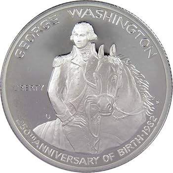 George Washington Commemorative 1982 S 90% Silver Half