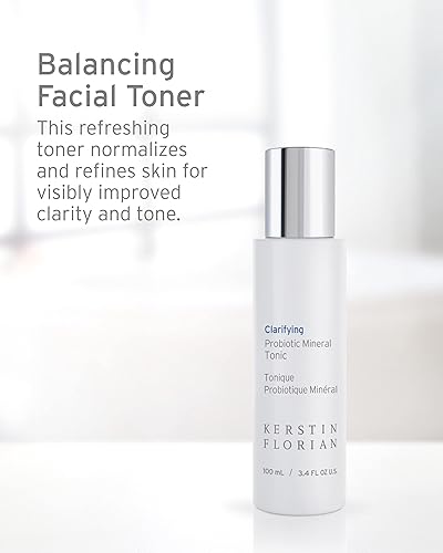 Miniatura 4 de Kerstin Florian Tónico mineral probiótico aclarador, tónico desintoxicante para cara y cuerpo, cuidado natural de la piel para aclarar y regular la