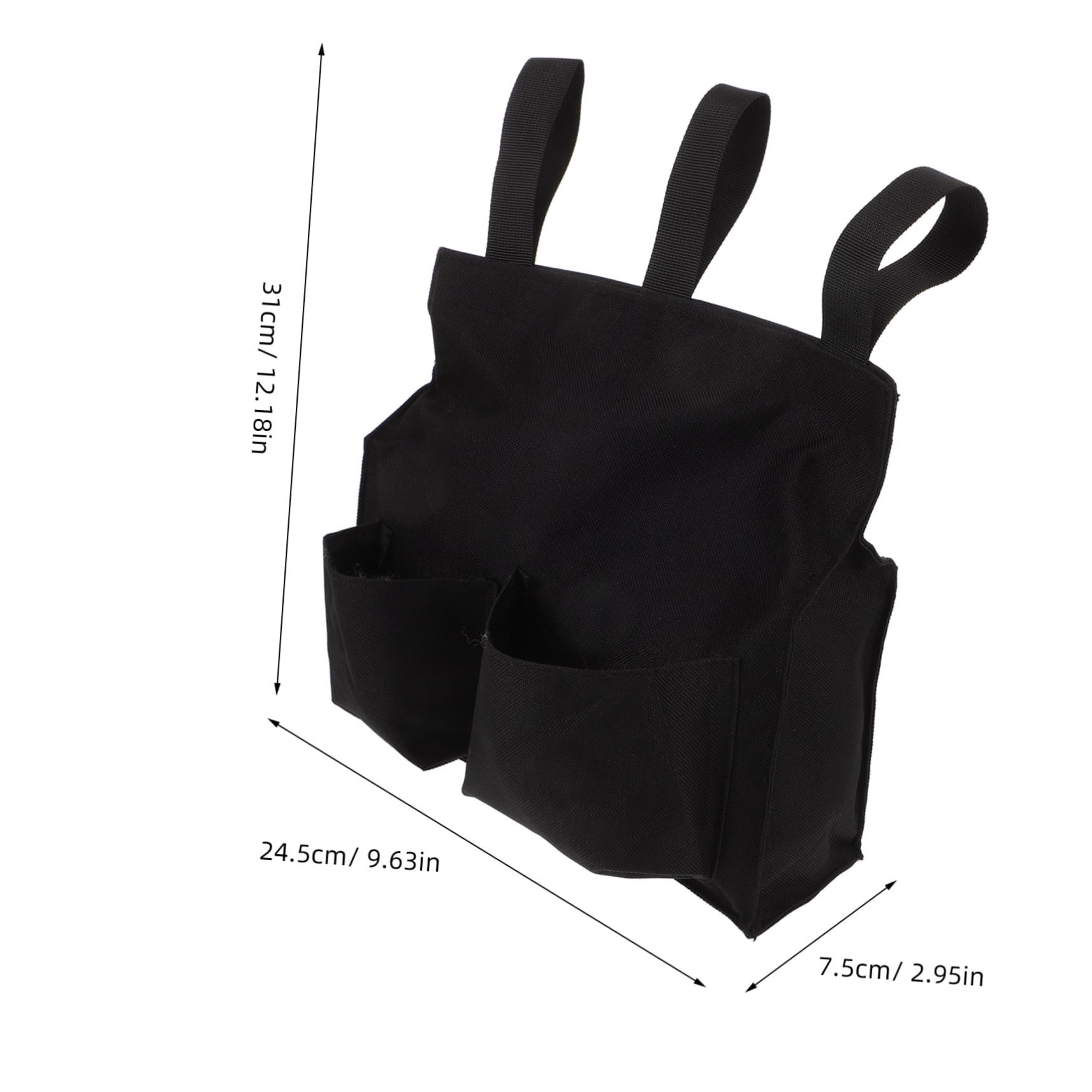 Yardwe Baseball Umpire Bag Softball Pouch Oxford Fabric Adjustable Waist Belt