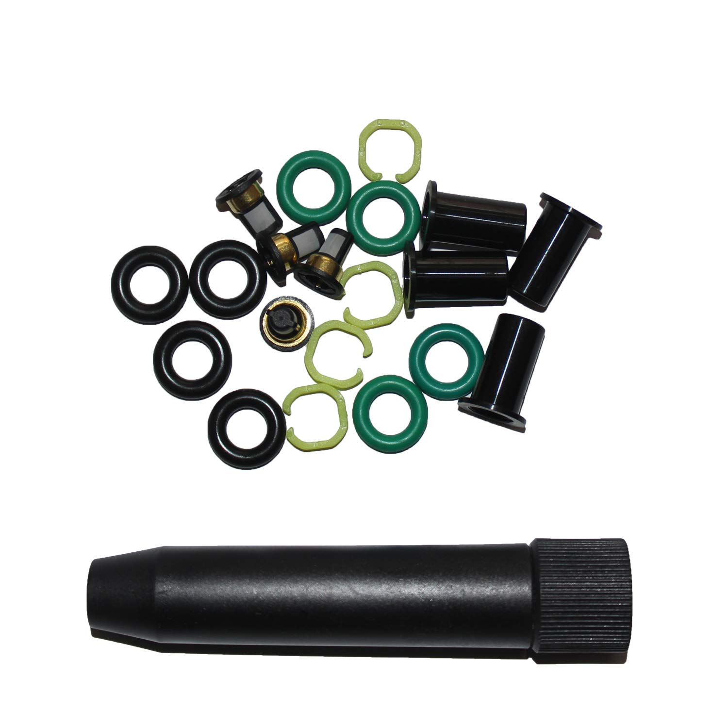 OE 16600-3TA0A Fuel Injector Set Of 4 - Compatible With Nissan Altima/Rogue 2.5L & Versa 1.6L