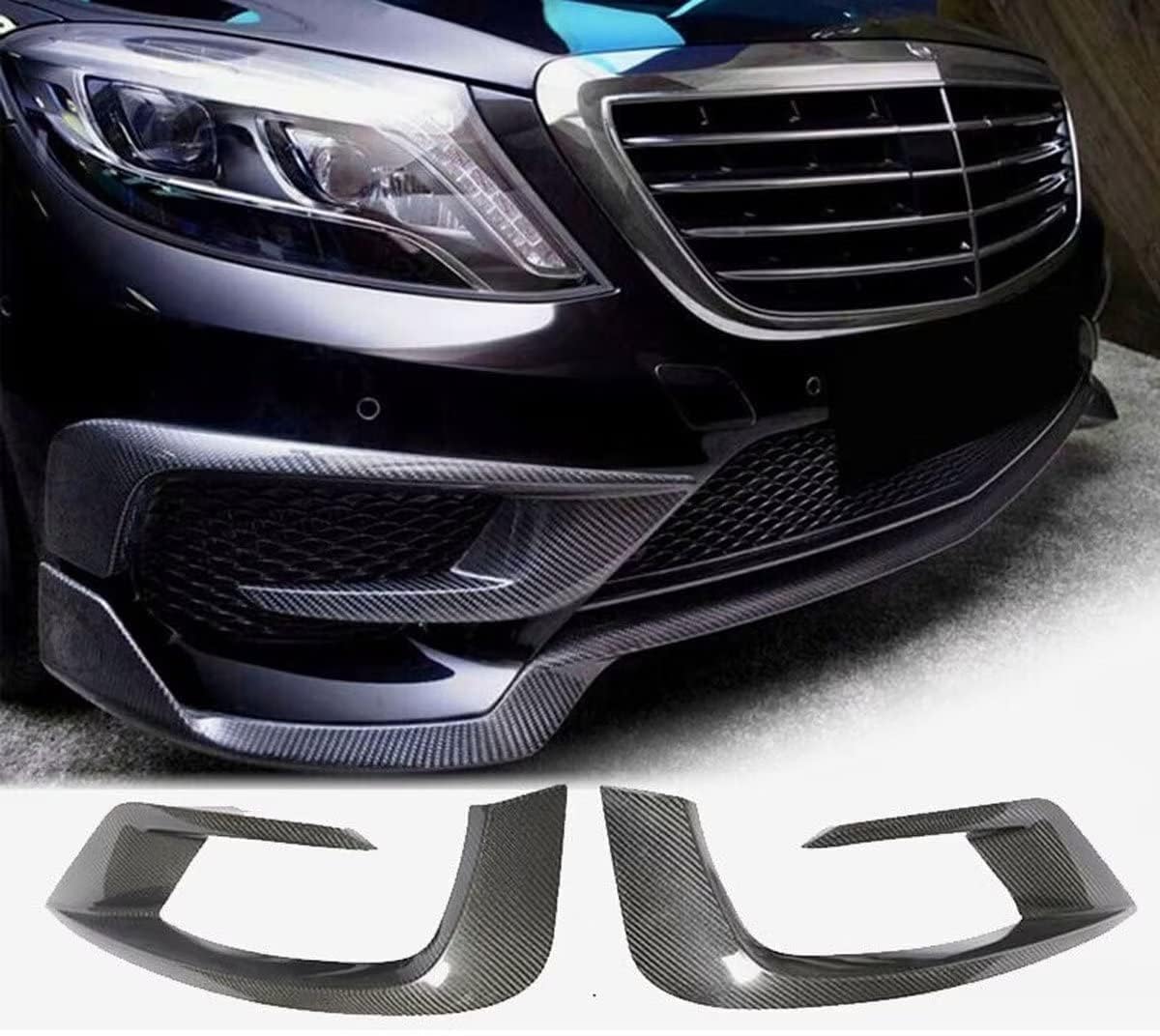 Becquets Avant Mercedes Benz S Class W222 S63 AMG Pare-Chocs Spoiler