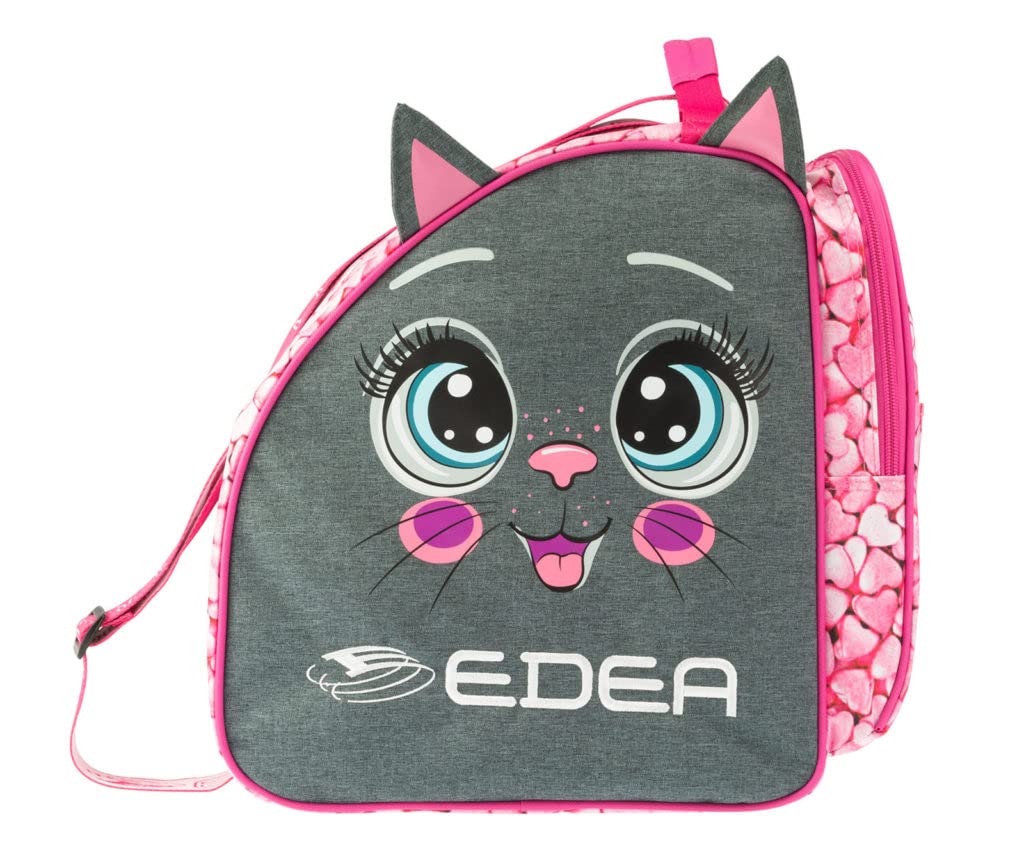 Edea Kitten - Bolsa de hielo para gatitos (tejido grueso, irrompible, fondo remachado, con orificio de drenaje, correa ajustable, asa de transporte acolchada