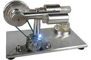 Physical Model of Stirling Engine Combustion Kit Small Engine External Combustion Engine Steam Engine