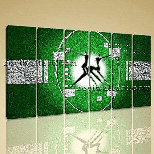 Huge 6 Pieces Modern Abstract Painting Home Decor Wall Art