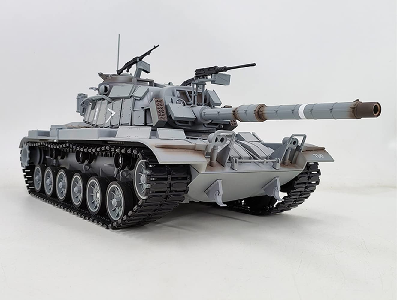 鉄製　キャタピラ　戦車　全長…約59㎝　三ツ星商店 Yahoo!オークション - ラジコン / 三共製作所 / 鉄製 戦車