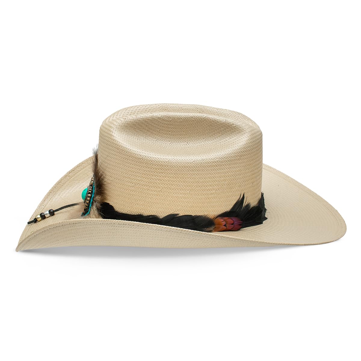 Charlie 1 Horse C1H x Lainey Wilson Country with A Flare Straw Cowgirl Hat (US, Alpha, Large, Silverbelly)
