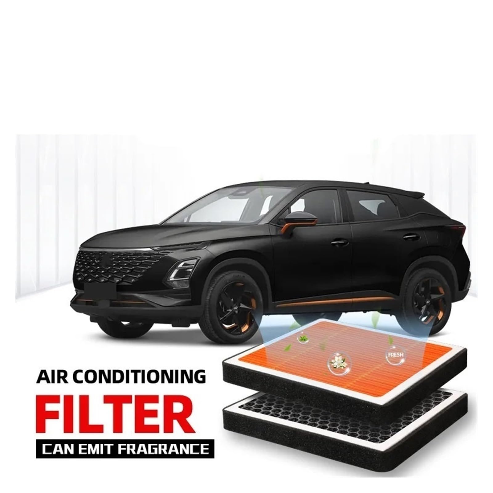 per Ch&ery OMODA 5 Filtro Abitacolo Filtro Aria Condizionamento al Carbone Attivo con per Purificare Gli Accessori del Veicolo Auto Filtris Automobilistici