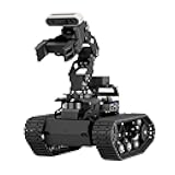 HIWONDER ROS2 Robot Car with ChatGPT Large AI Models, 6DOF Robotic Arm SLAM Mapping Navigation AI Vision Voice Control Scene Understanding ROS Education, LanderPi Standard Kit & RaspberryPi 5 16GB