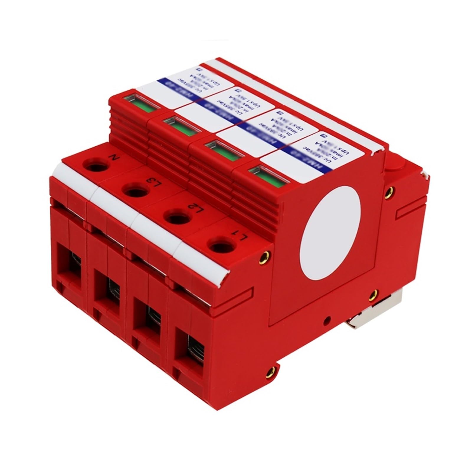 DEBLAN Scaricatore di sovratensione trifase da 380 V, Classe C, Tipo 2, 40 KA, 1,5 KV