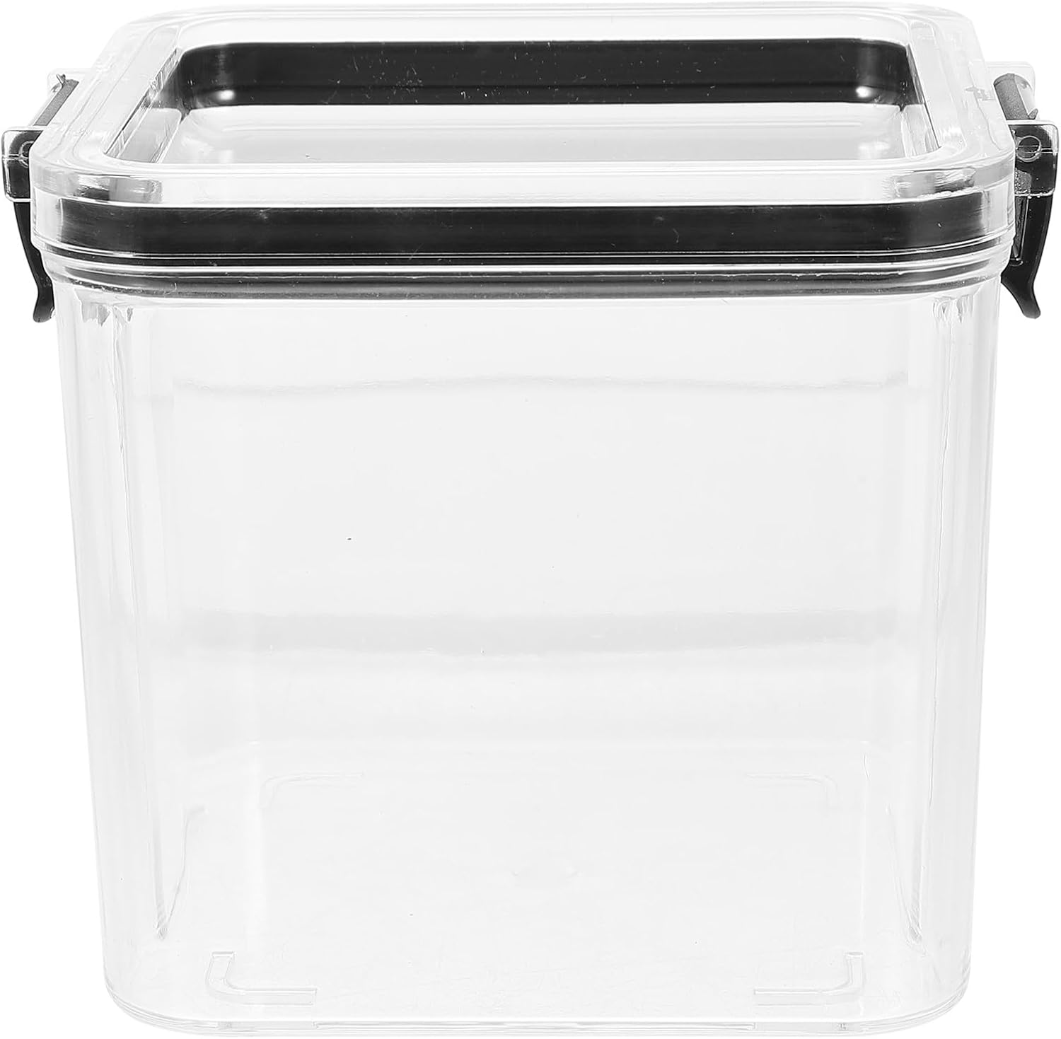 Capacity Pet Food Canister Transparent Airtight Storage Bin for Dogs Cats Indoor Food and Grain Preservation Container for Dry Snacks and Pet Supplies