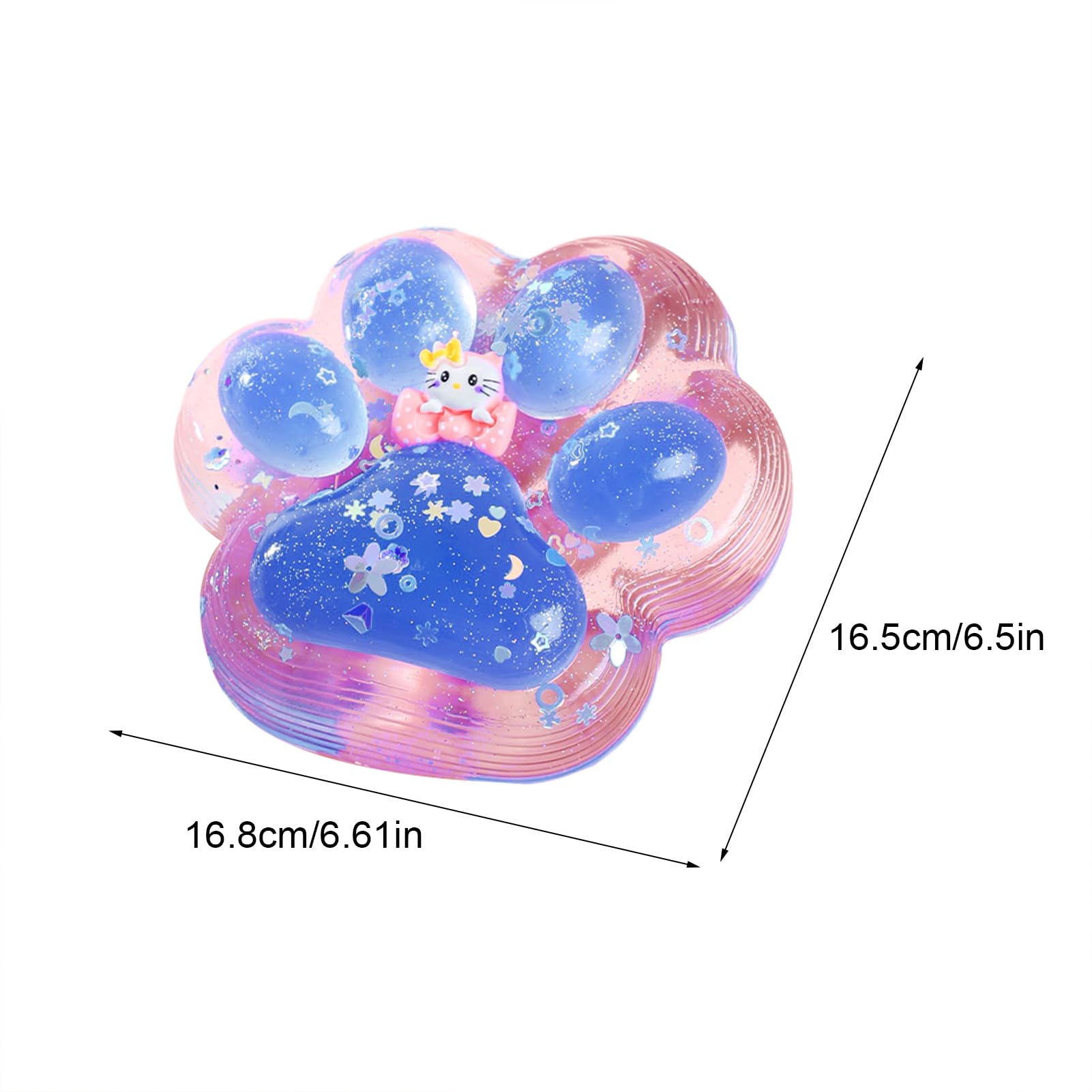 2 Stück Katzenpfoten-Quetschspielzeug – Kawaii Squishy Spielzeug Für Stressabbau, Weich & Wiederverwendbar