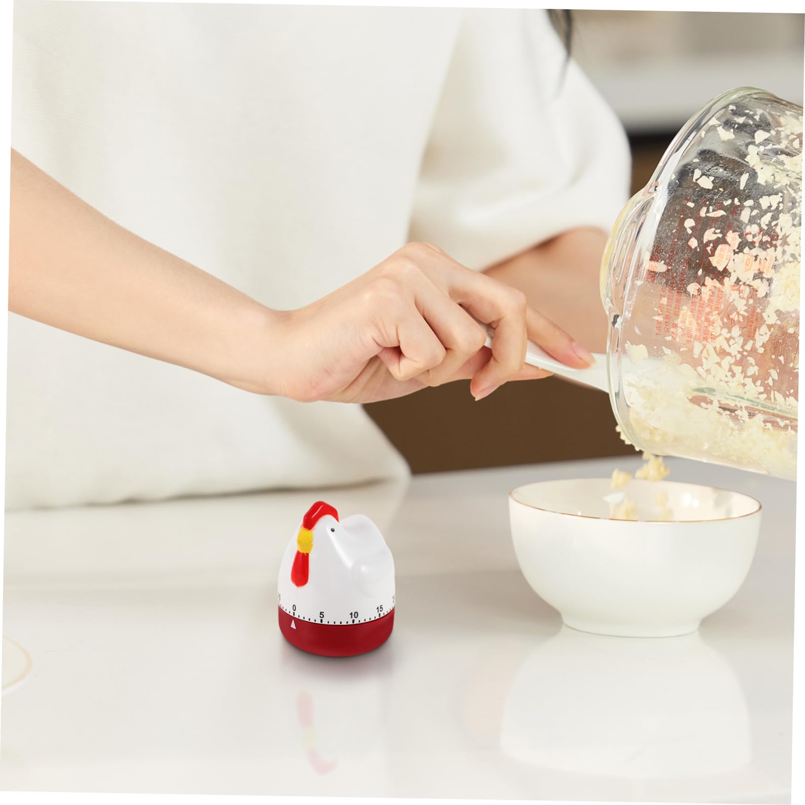 BESTOYARD 5stücke Küchenmechanischer Timer Im Tierdesign Tragbares Kochwerkzeug Für Präzises Timing Für Backen Kochen Und Üben Batteriefrei Und Einfach Zu Bedienen