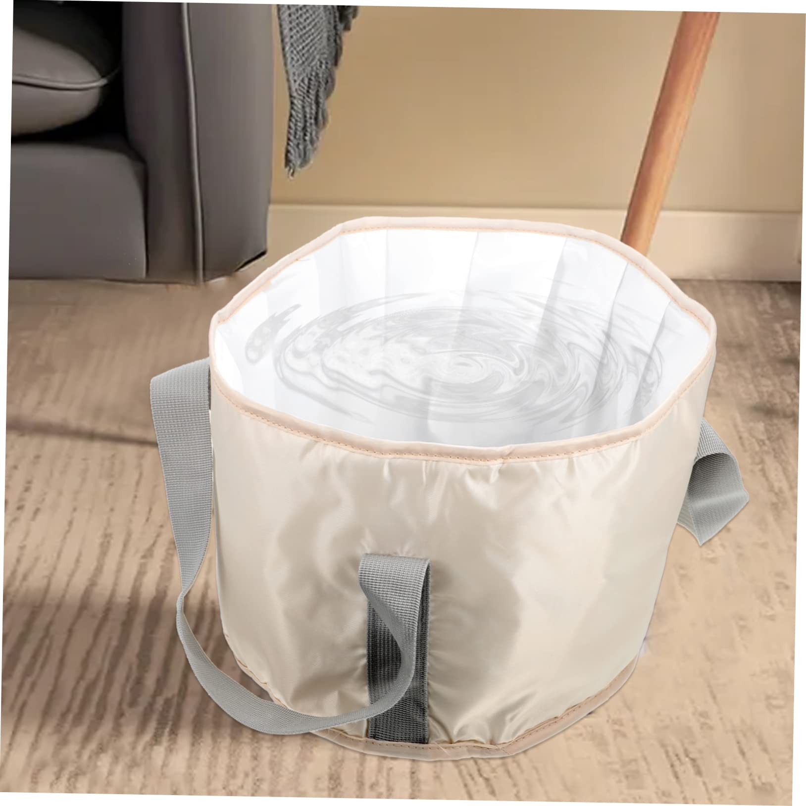 2pezzi Borsa Viaggio Per Pediluvio Portatile Per Bagno All Per Relax Dei Design e Materiale Isolante e Resistente