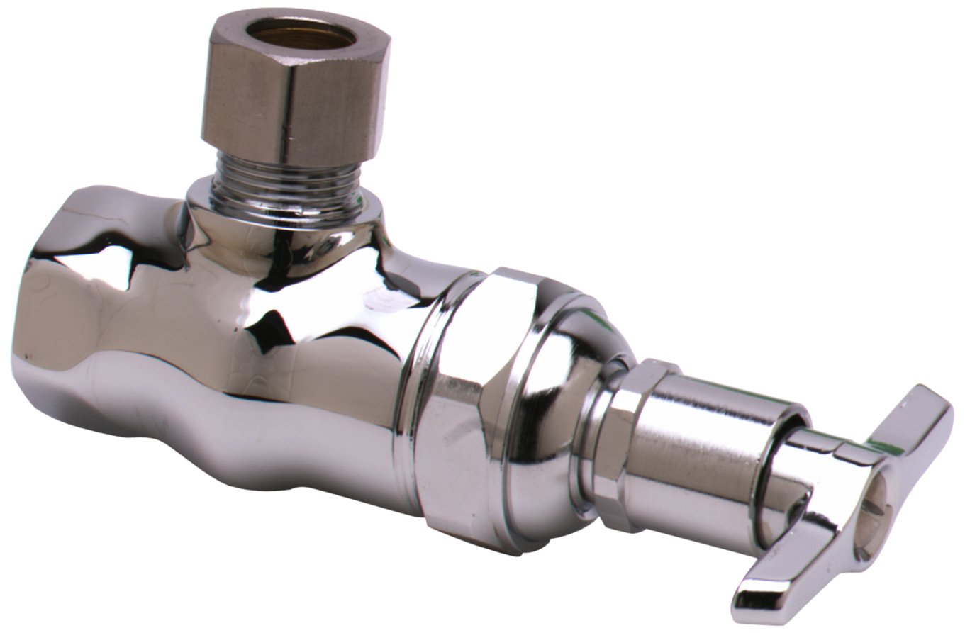 T&S Brass B1342 Loose Key Angle Stop, 1/2Inch Npt Female Inlet