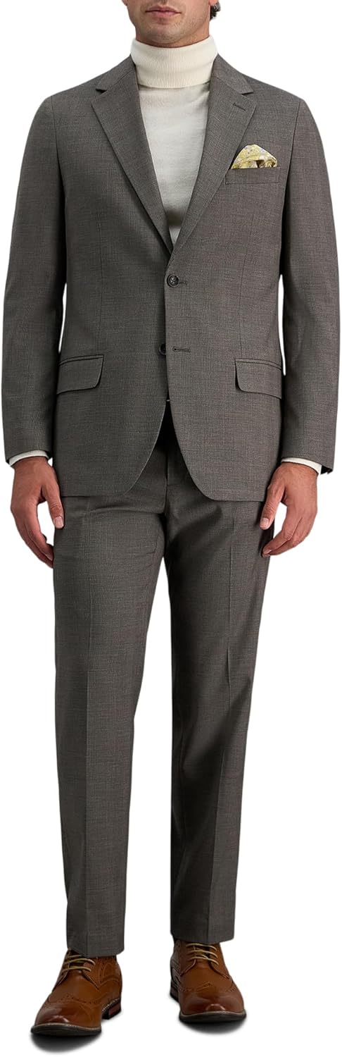 Haggar Men's Haggar Men's Jmh Premium Stretch Tailored Fit Suit Separates - Pants and Jackets