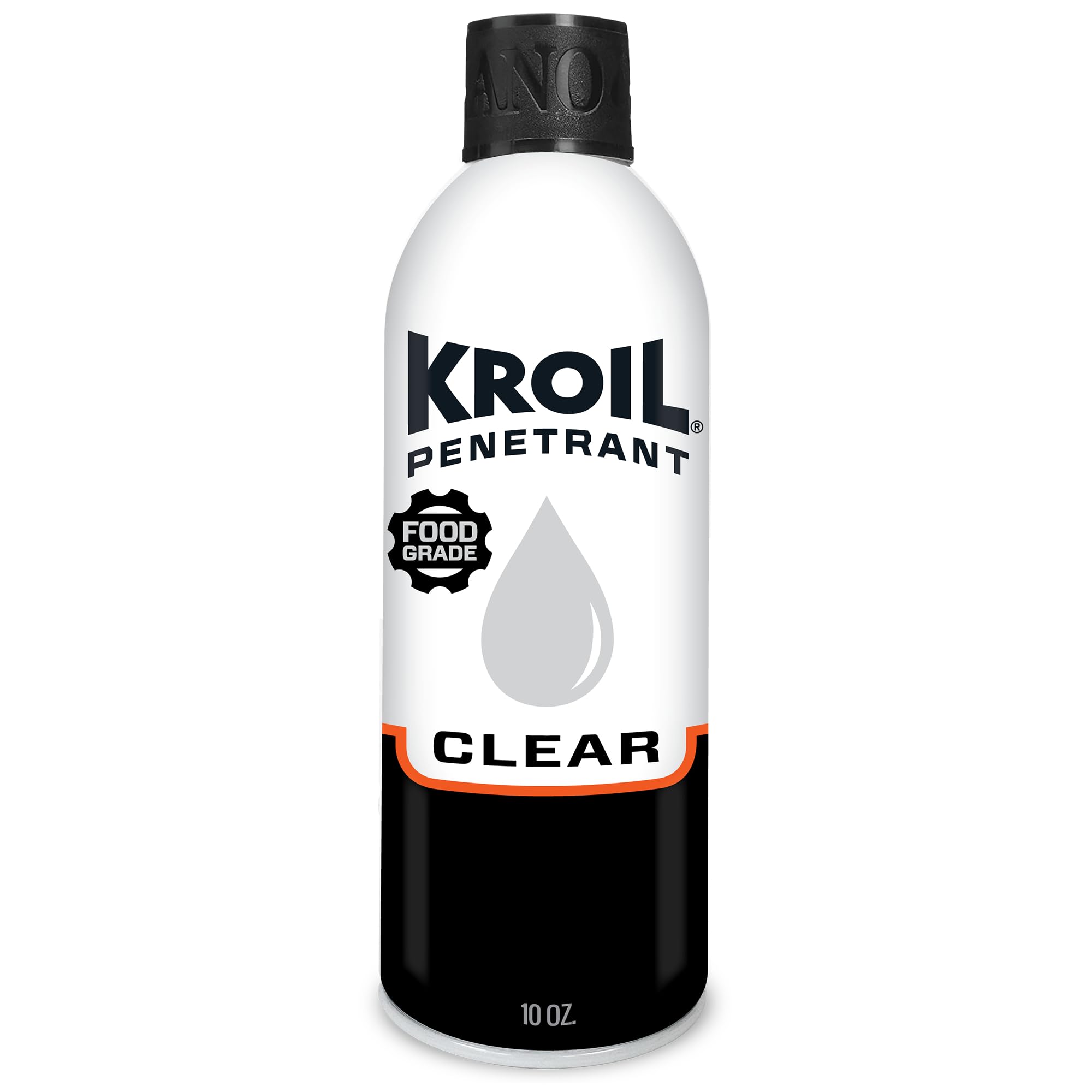 Kroil Clear Food Grade Penetrating Oil (Aerosol Spray-10oz