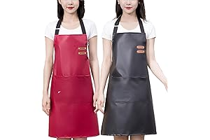Waterproof PU Material Apron With Multiple Pockets