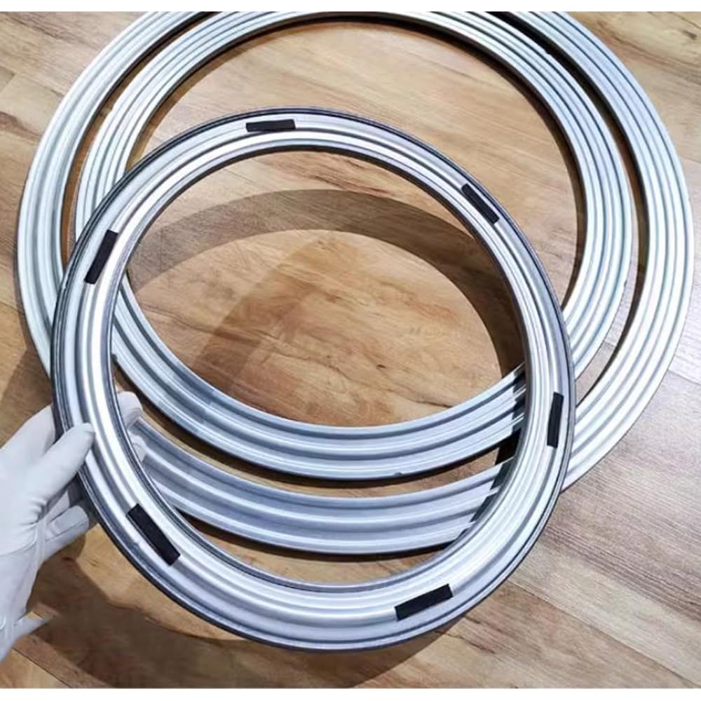 HCZION Cuscinetto Per Giradischi Per Impieghi Gravosi, Cuscinetto Rotante Rotondo Cuscinetti Lazy Susan, Base Con Piastra Girevole Liscia, Base Per Giradischi Con Rotazione A 360° Base In Lega Di Allu