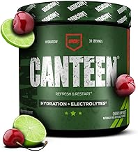 مكمل غذائي كانتين من 30 حصة بنكهة الكرز مع لمسة حامضة من الليمون