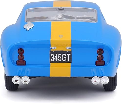 Miniatura 5 de Bburago 1962 Ferrari 250 GTO 1: Modelo de fundición a presión a escala 24, azul