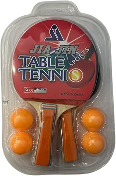 Masa Tenisi Raketi Seti, 2 Raket + 4 Pinpon Topu, Ah ap
