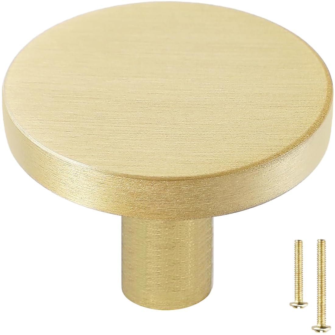 Boutons pour tiroir de commode et cuisine au look cuivre brossé pour rénover son intérieur
