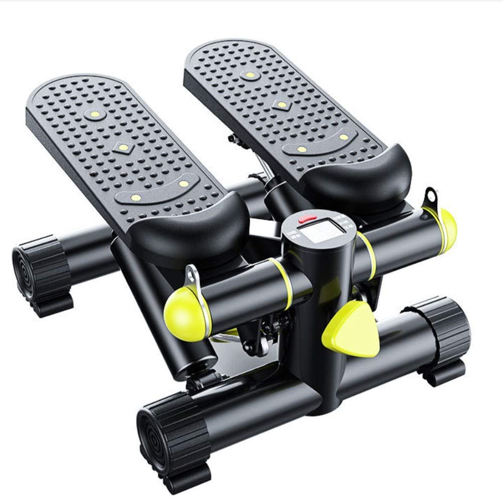 BUniq Stepper,Máquina de Ejercicio físico silenciosa hidráulica Arriba-Abajo para el hogar Cinta de Correr elíptica Cuerpo Adelgazante con Pedal magnético Uso en Interiores y Exteriores Rodamiento