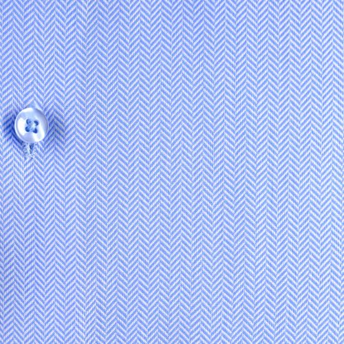 Image of 7-DAYS Premium Men's Formal Shirts - Cotton Rich, Textured Self-Design, Full Sleeve, Regular Fit, Wrinkle Resistant, with Pocket - Perfect for Office