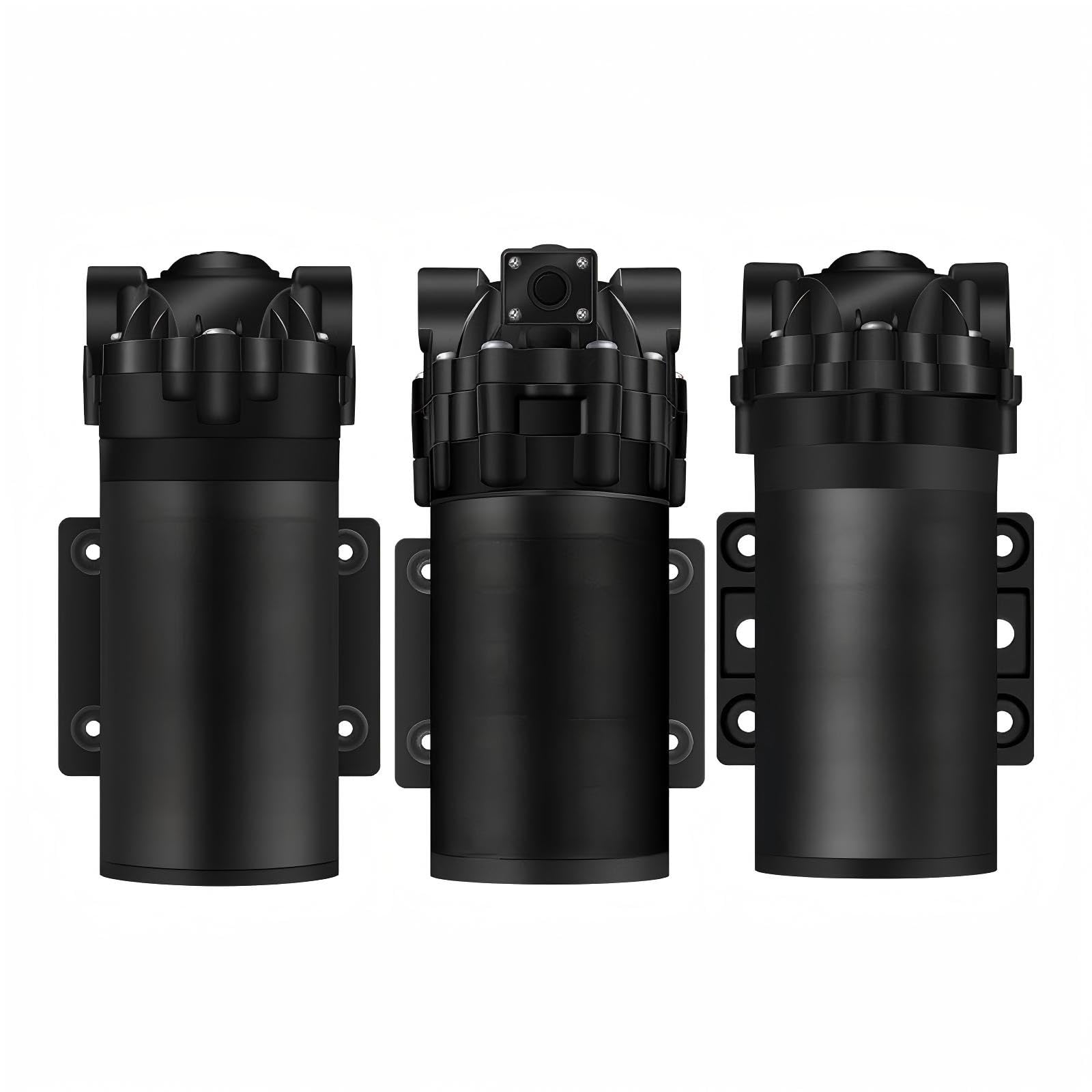 205–300 A 24VDC RO-Druckerhöhungspumpe Einlasswasser bei 30PSI Membranpumpe