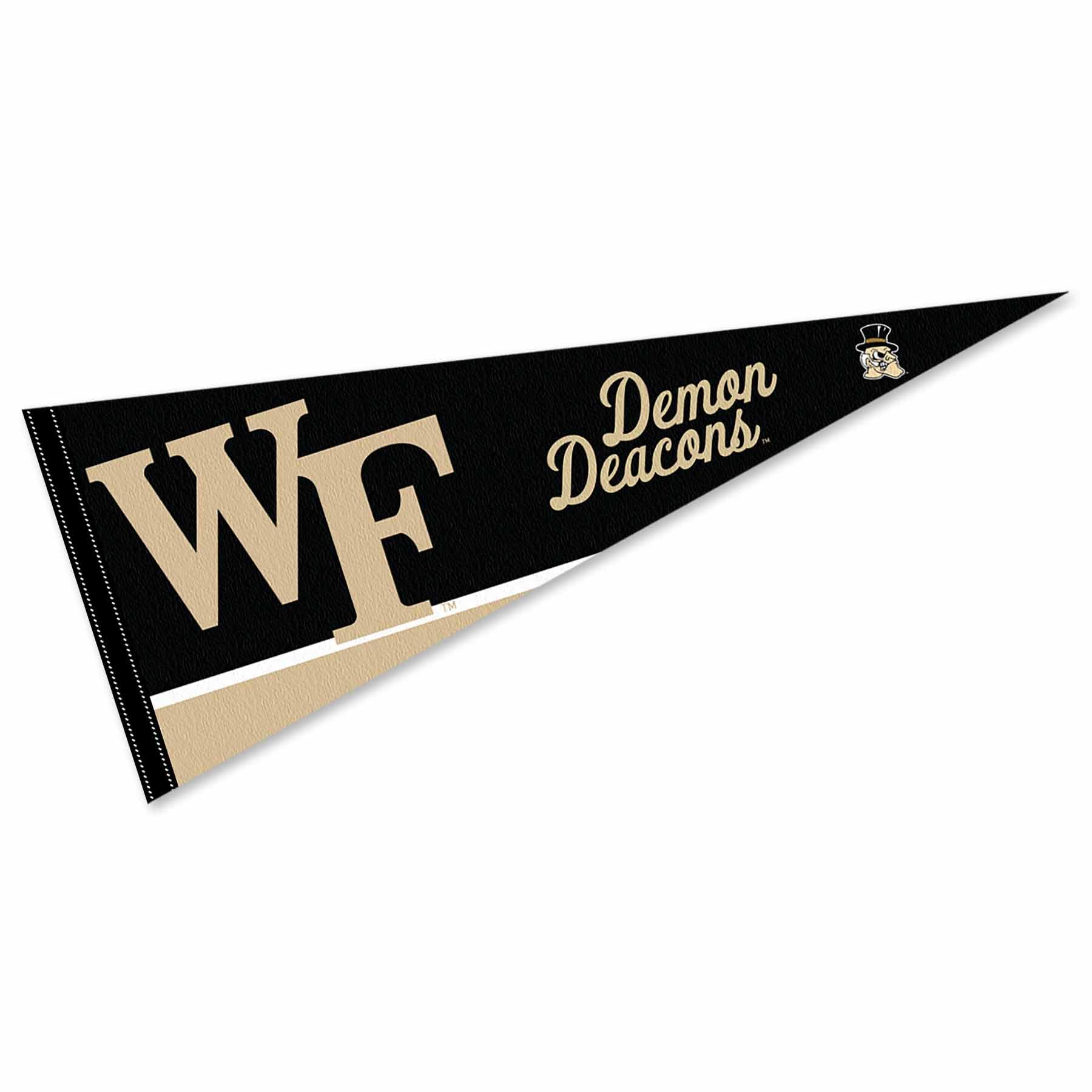 Amazon.com : Wake Forest Pennant Full Size Felt : Sports