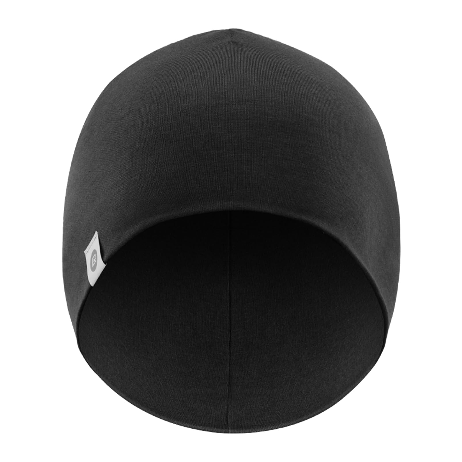 ROCKBROS Winter Wool Skull Cap for Men Women Warm Cycling Cap Beanie Hat Breathable Under Helmet Liner for Biking Running