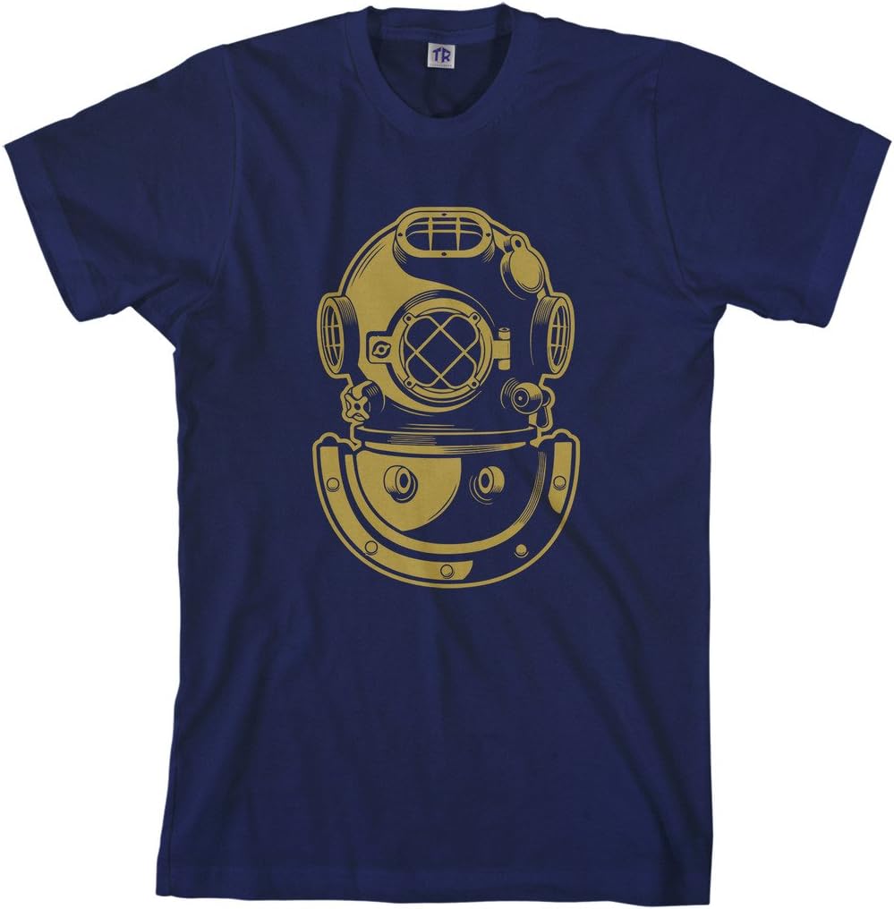 ThreadrockMen's Deep Sea Diver Helmet T-Shirt