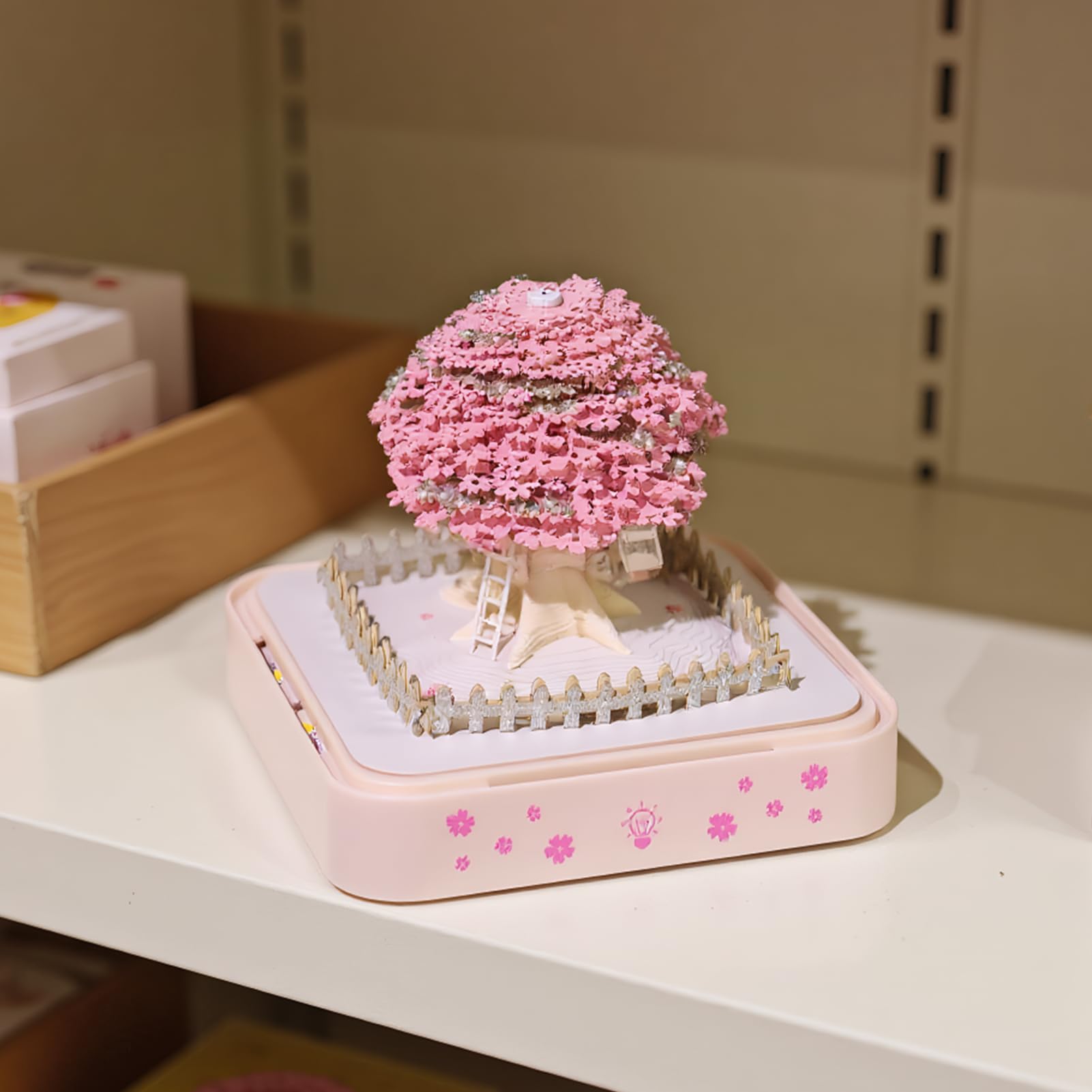 3D Tischkalender | 3D Abreißblock Notizen Kunst Block | Tischkalender - Dekorative Skulptur Für Stabiles Zimmer Tisch Büro Klassenzimmer Schlafzimmer Wohnzimmer Konferenzraum Schule