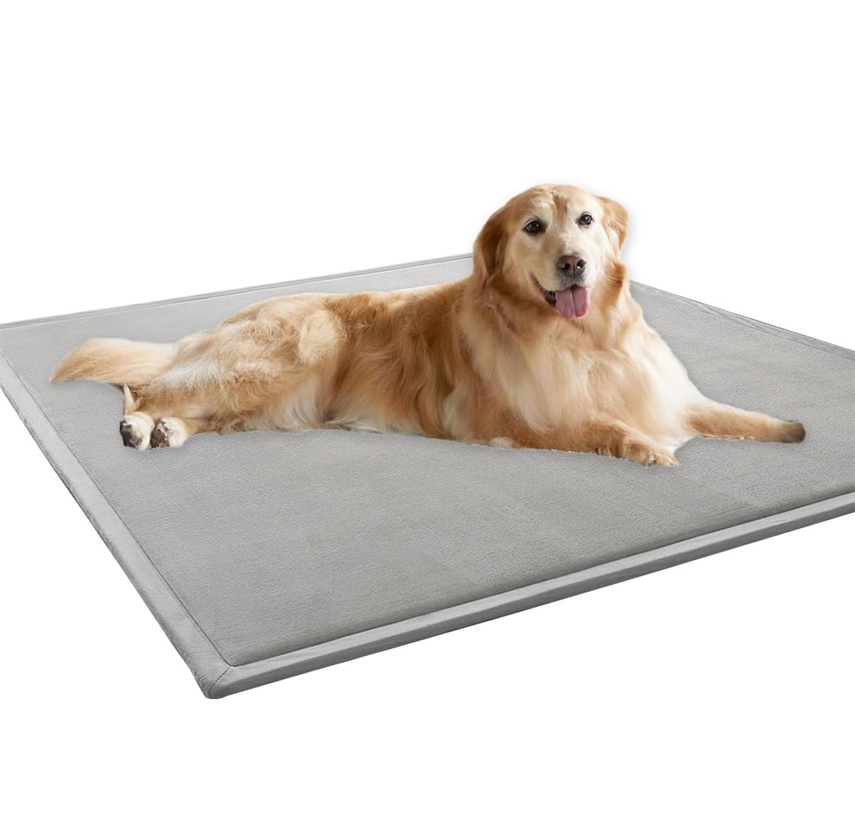Matelas ultra doux pour chiens de grande taille avec dessous antidérapant