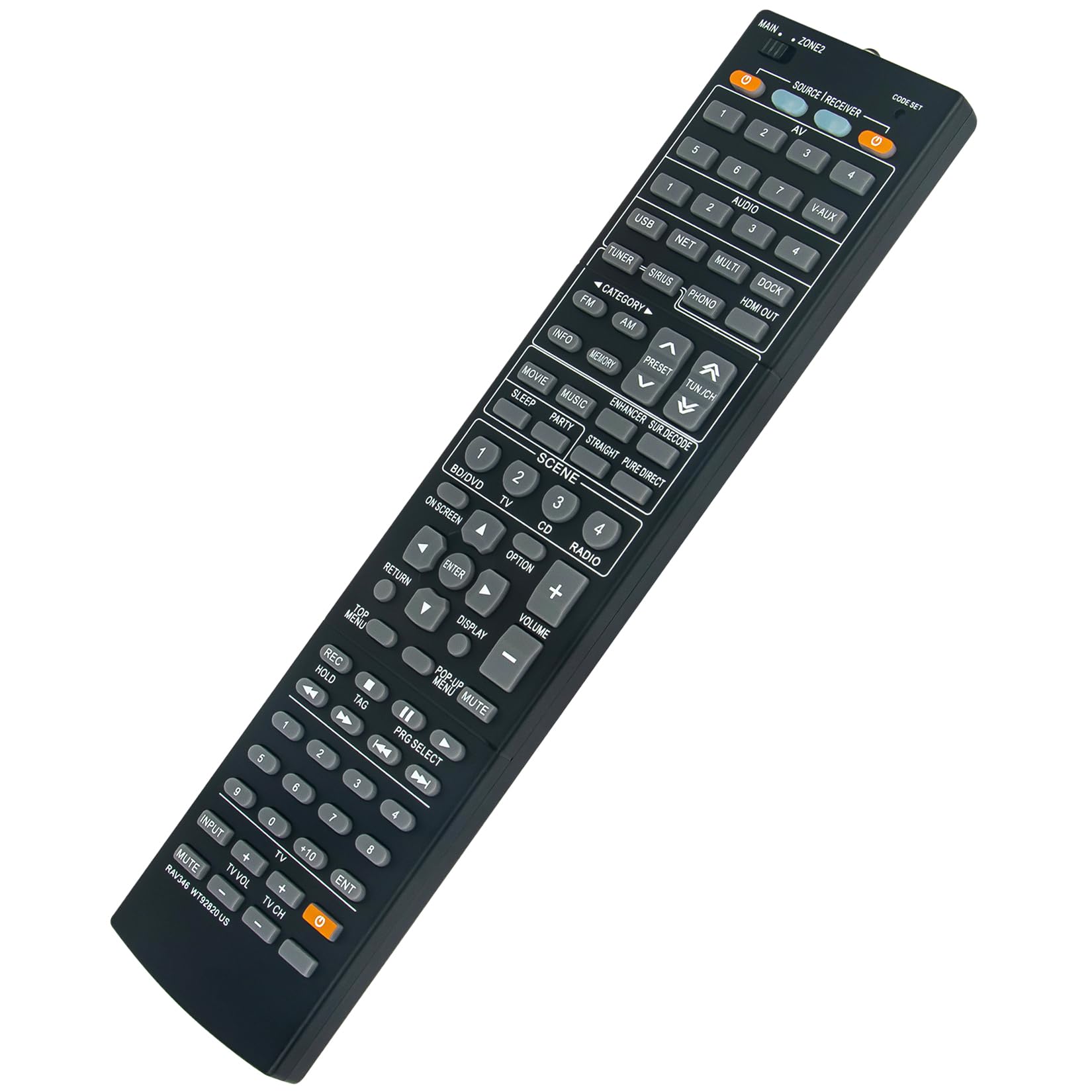 Amazon.com: RAV346 WT92820 US Replacement Remote Applicable for